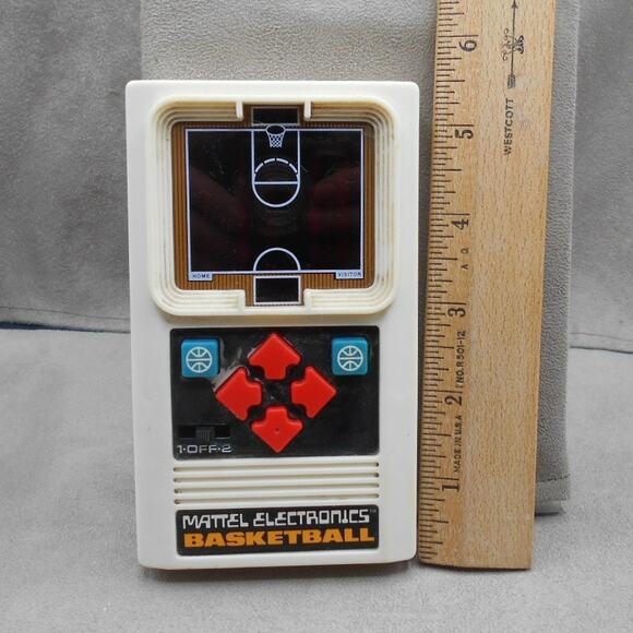 1978 Electronic Basketball Handheld Game Mattel Vintage Works READ - Picture 3 of 8